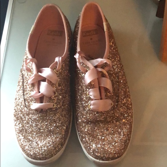 Shoes - Rose gold Kate Spade Keds